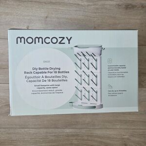 Momcozy DIY Bottle Drying Rack - Mint/White
